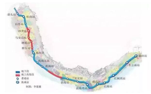 柔性電路板生產(chǎn)廠家：6月30日，深圳地鐵11號(hào)線試運(yùn)行，約嗎？